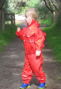 Elka Rainwear - Red